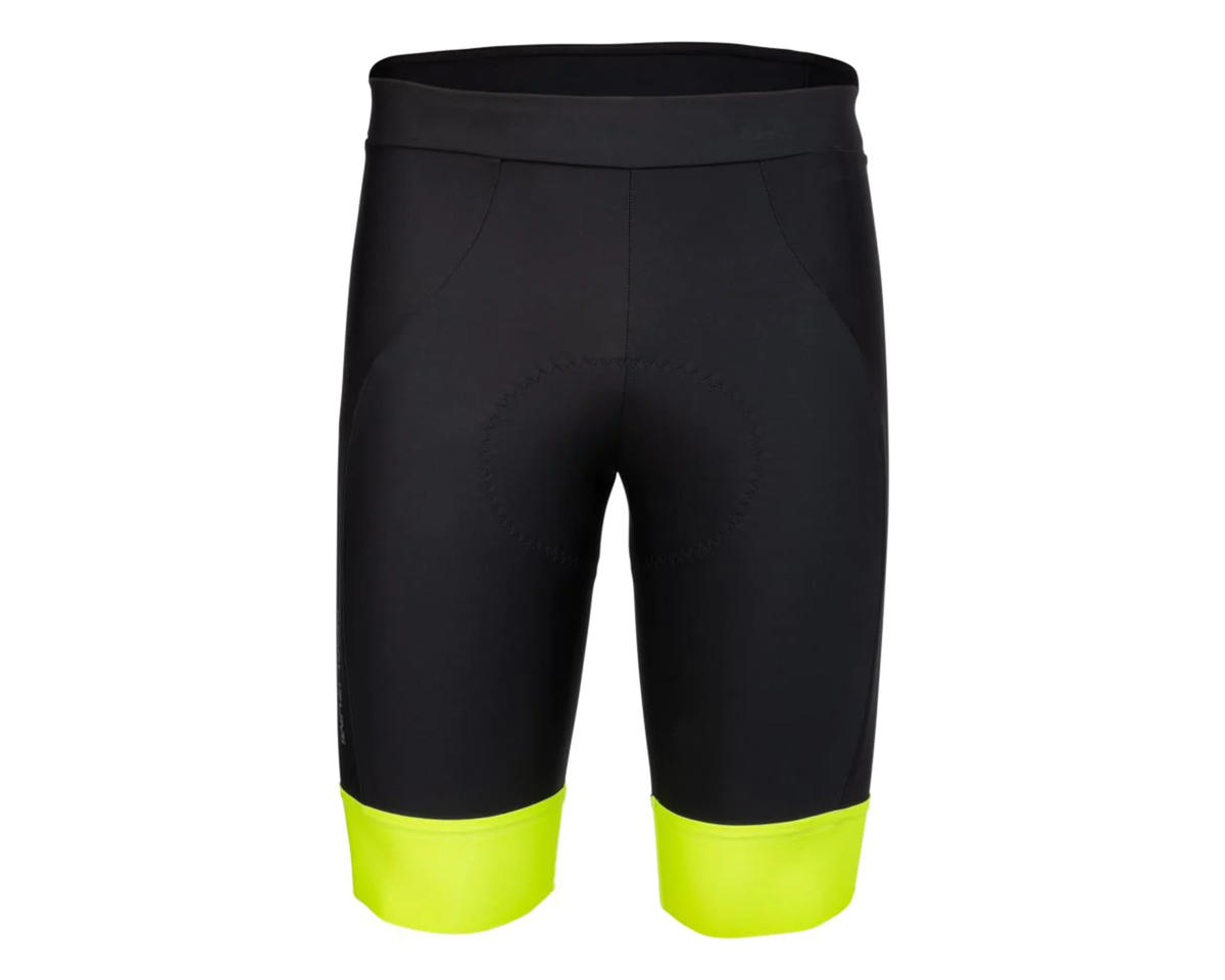 Pearl iZUMi Attack Shorts (Black/Screaming Yellow) (L)