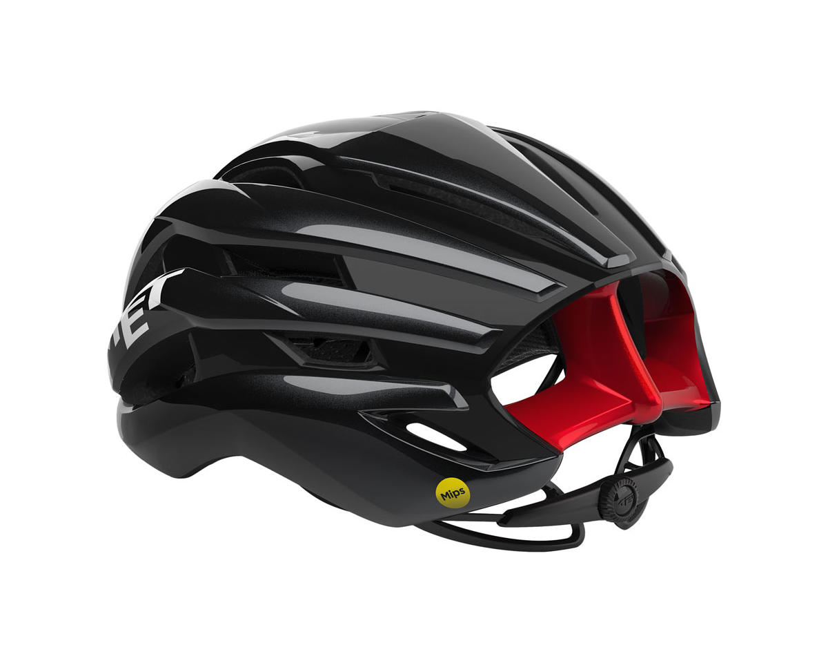 Met Trenta MIPS Road Helmet (Black/Red Gloss) (S)