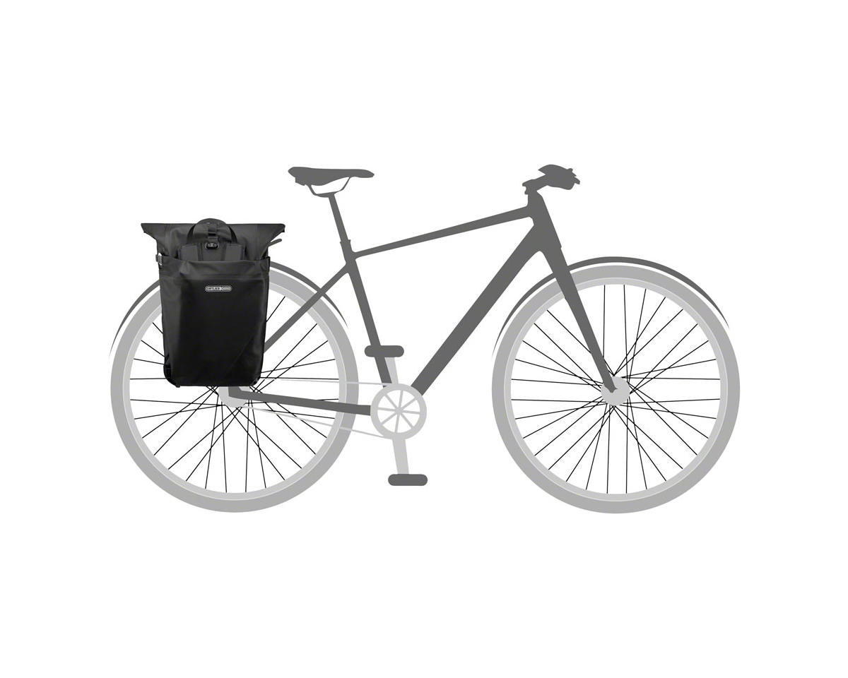 Ortlieb Vario Convertible Pannier/Backpack (Black) (Single) (26L) (QL2.1)