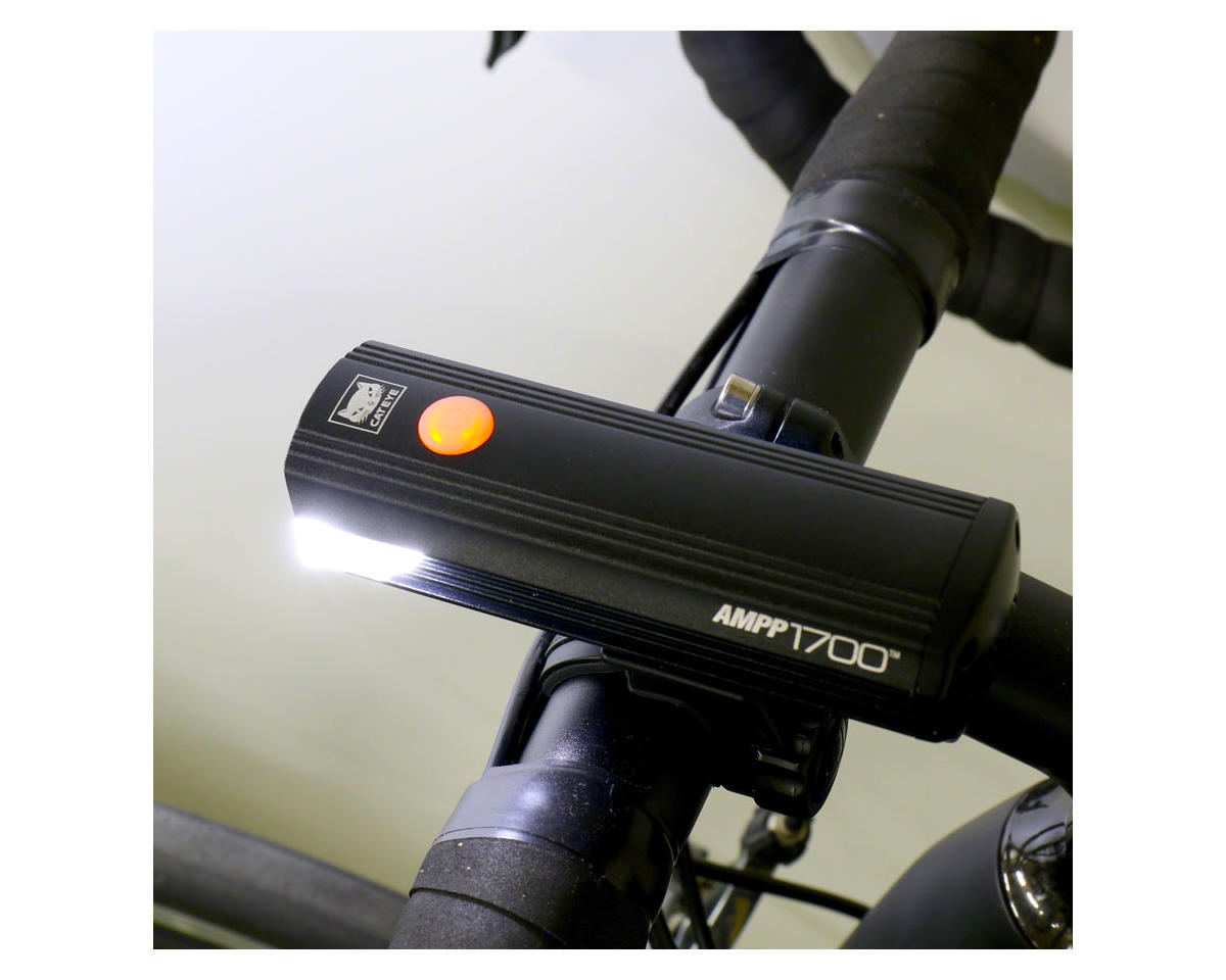 CatEye AMPP1700 Headlight (Black) (1700 Lumens) (USB Rechargeable)