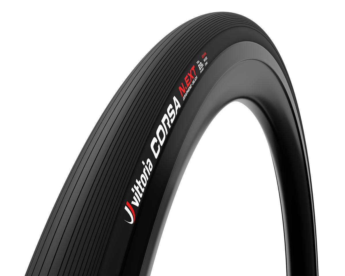 Vittoria Corsa N.EXT Tubeless Road Tire (Black) (700c) (29mm) (For Wide Rim)