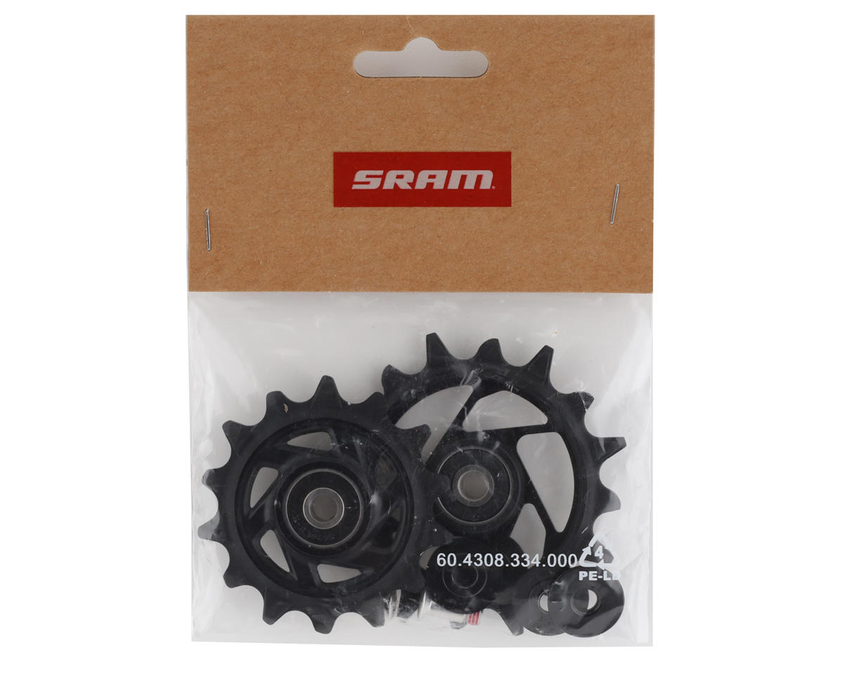SRAM Eagle AXS T-Type Rear Derailleur Pulley Kit (Black) (XX) (Magic Pulley Wheel)