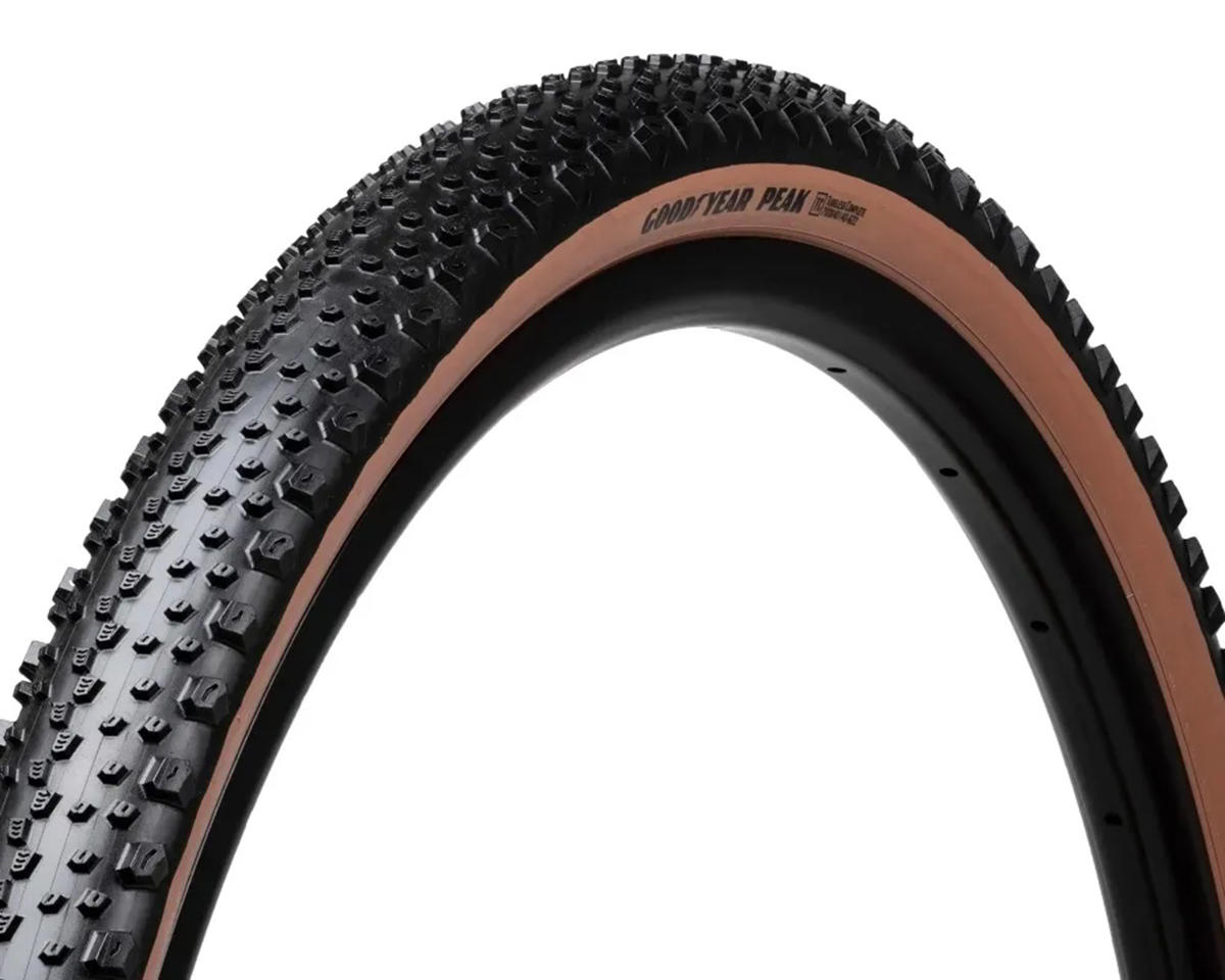 Goodyear Peak Ultimate Tubeless Gravel Tire (700c) (40mm) (Tan Wall)