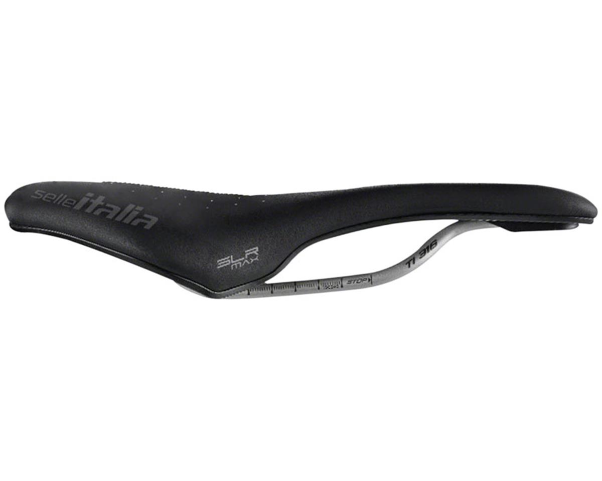 Selle Italia MAX SLR Boost Gel TI 316 Superflow Saddle (Black)