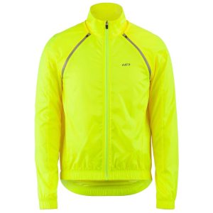 Louis Garneau Men’s Modesto Switch Jacket (Bright Yellow) (S)