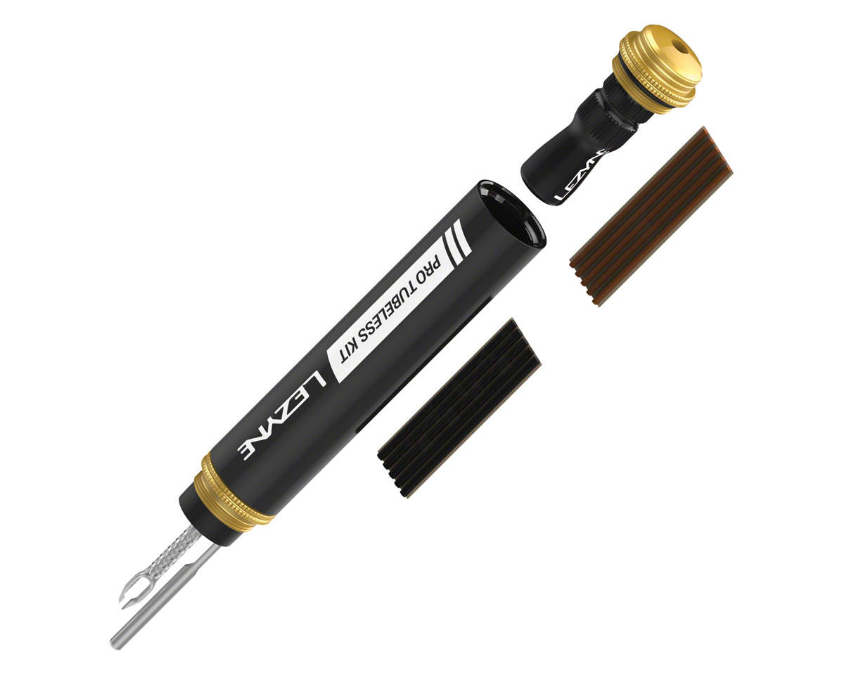 Lezyne Pro Tubeless Tire Repair Kit (Black)
