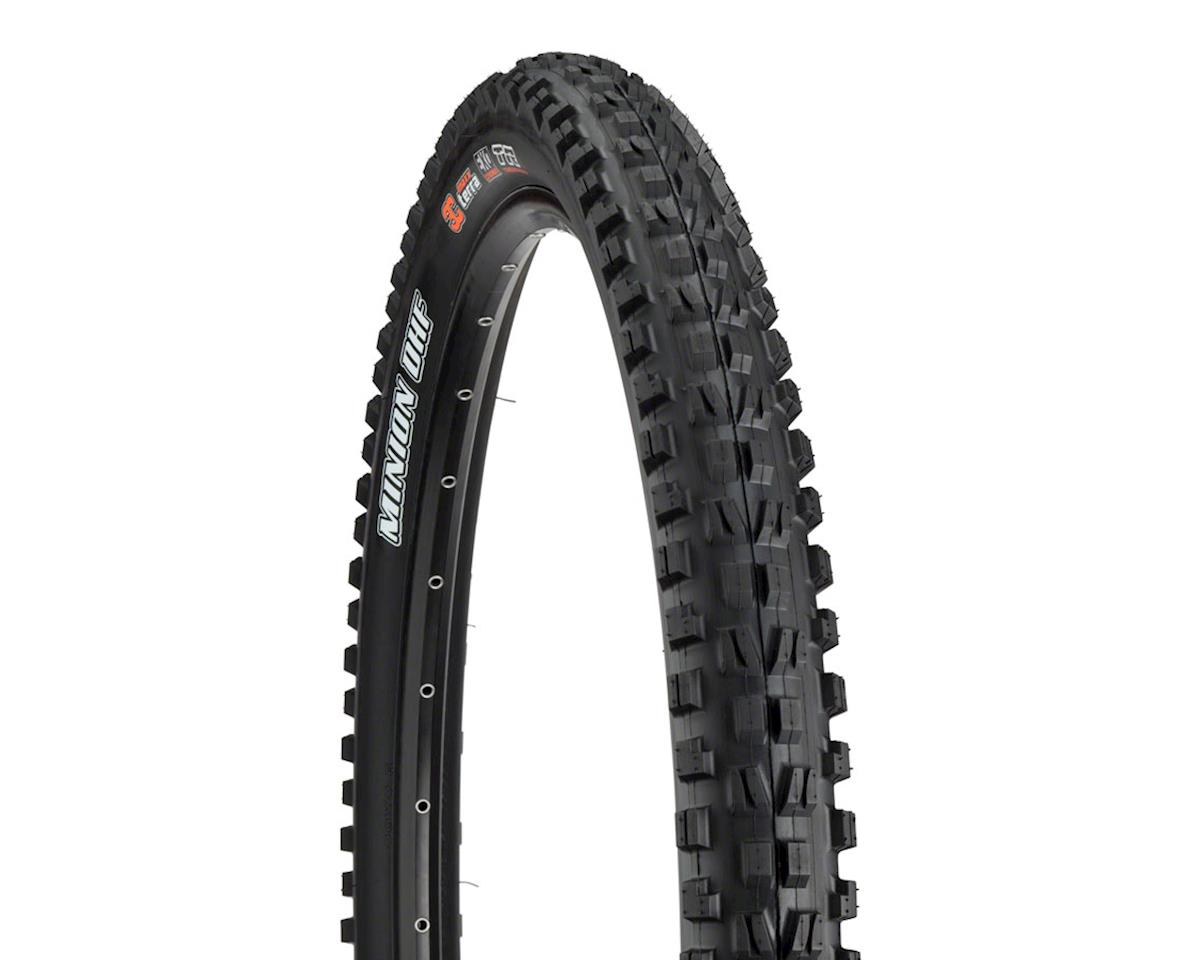 Maxxis Minion DHF Tubeless Mountain Tire (Black) (29″) (2.5″) (MaxxGrip/DH)
