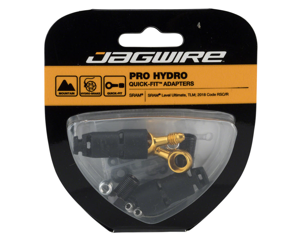 Jagwire Pro Disc Brake Hydraulic Hose Quick-Fit Adapters (SRAM Level Ultimate)