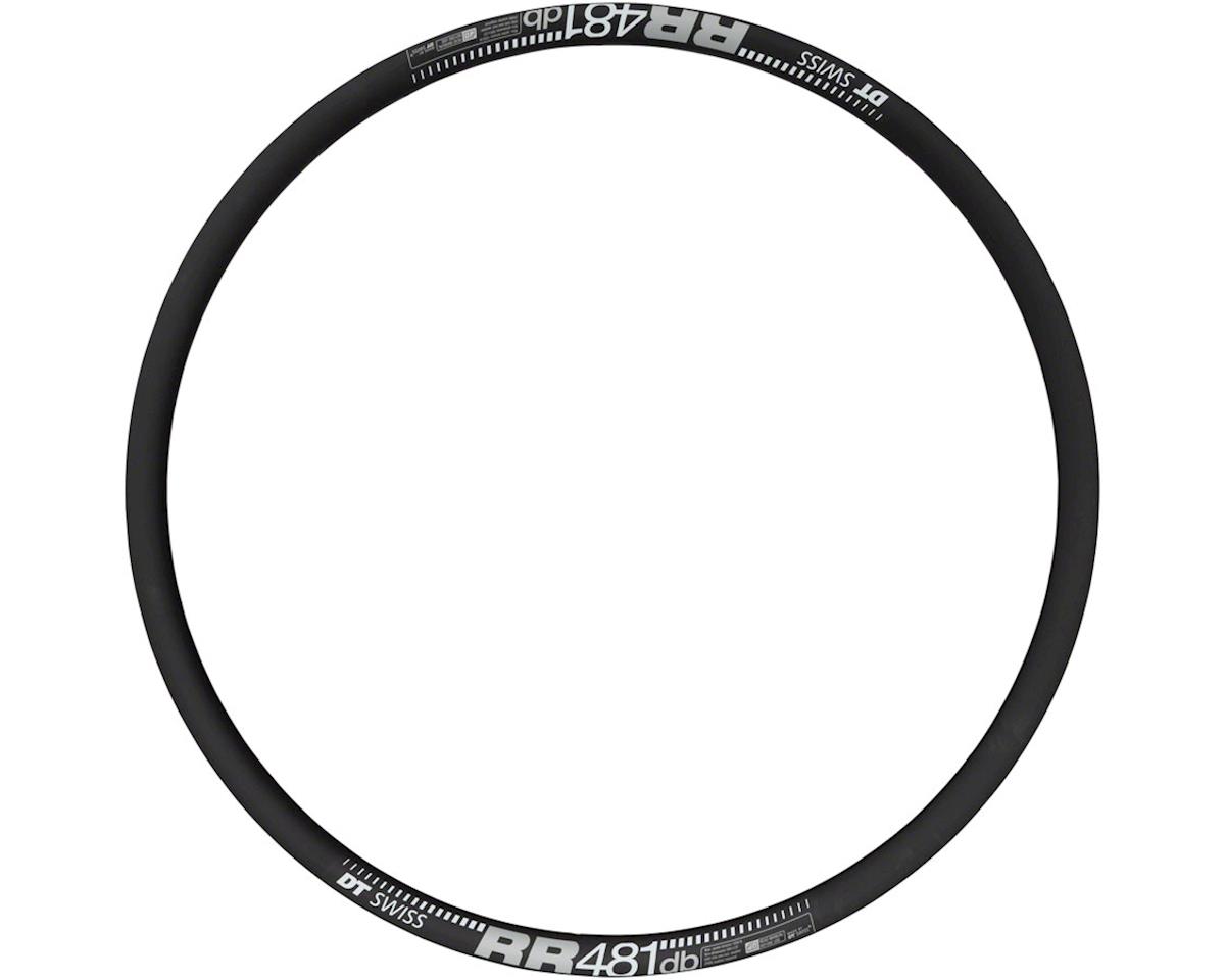 DT Swiss RR 481 Road Rim (Black) (Tubeless) (Disc Brake) (22mm Internal Width) (32H) (700c)