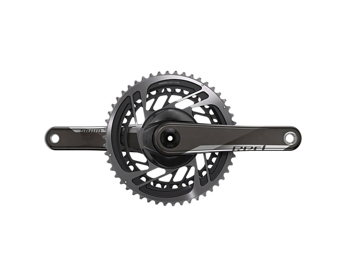 SRAM RED AXS Crankset (Black) (2 x 12 Speed) (DUB Spindle) (175mm) (46/33T) (2023)