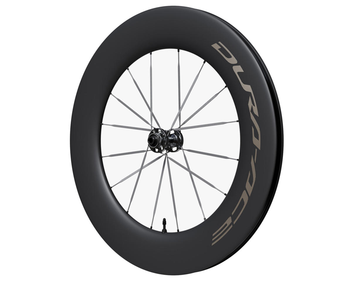 Shimano Dura-Ace WH-R9370-C99-TL Front Wheel (Black) (12 x 100mm) (700c) (Centerlock) (Tubeless)