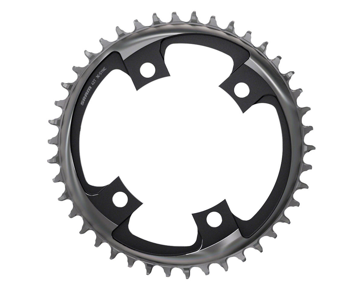 SRAM 107mm BCD x 4-Bolt 1 x 12-Speed X-Sync Chainring (Polar Grey) (42T)