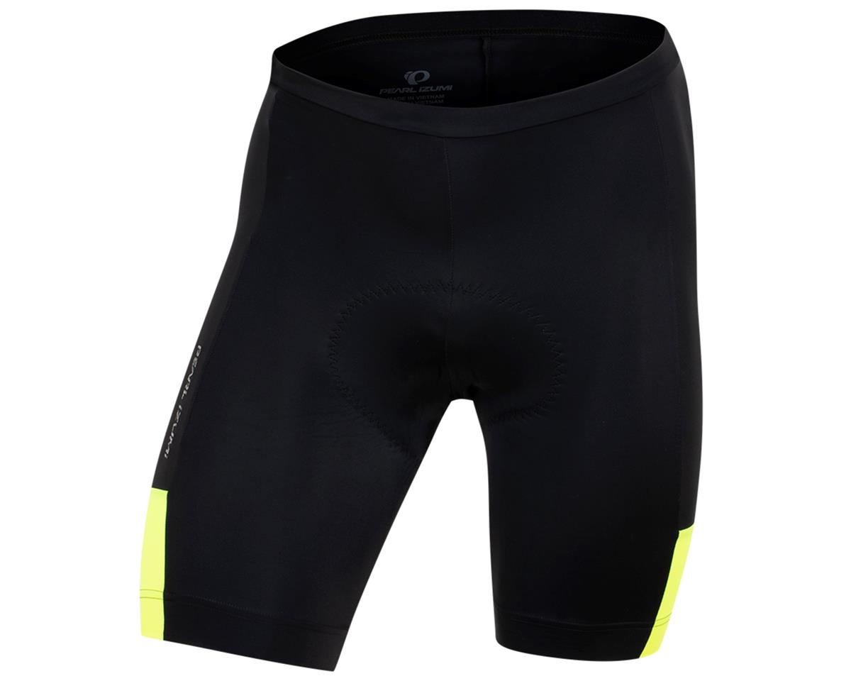 Pearl iZUMi Quest Shorts (Black/Screaming Yellow) (2XL)