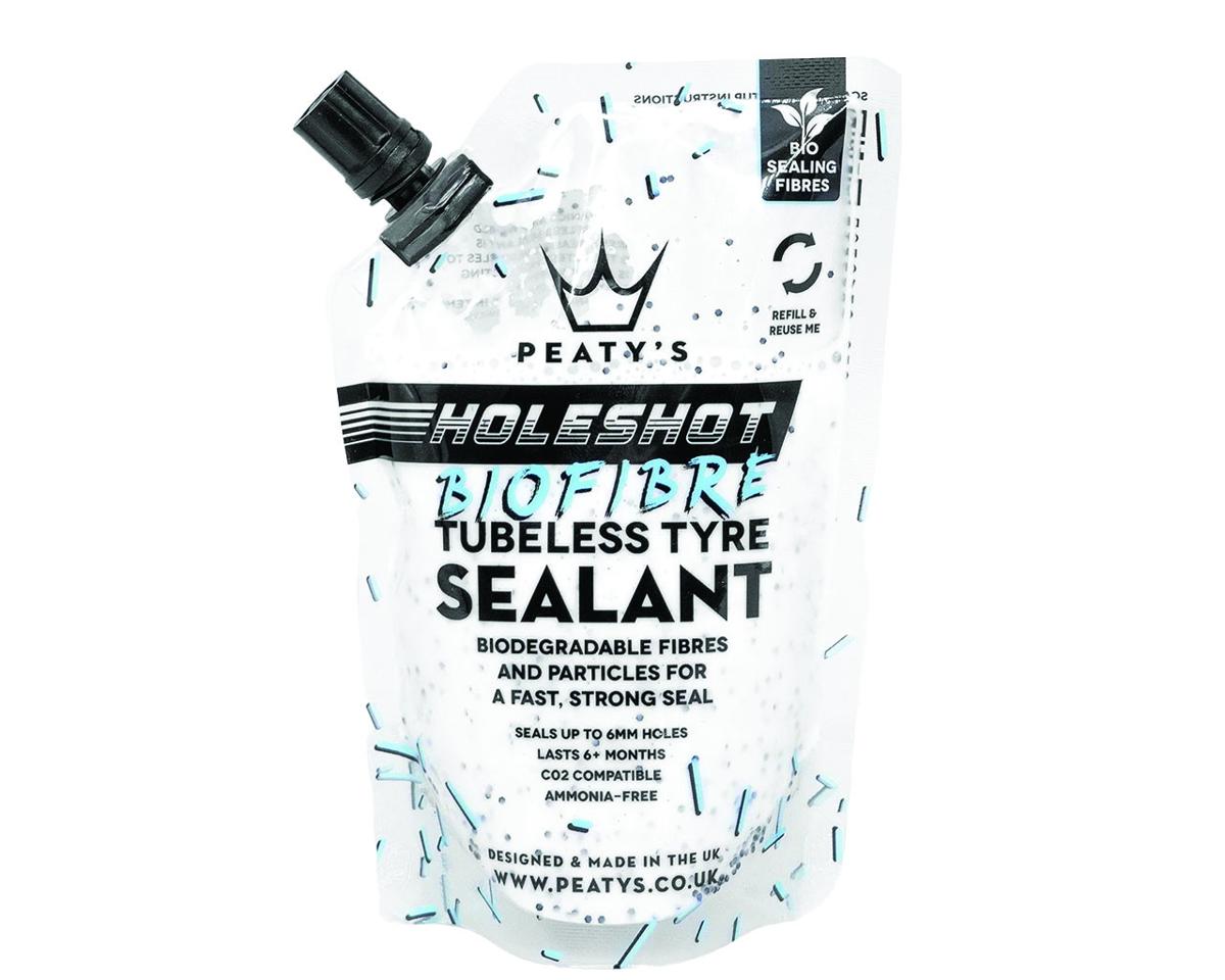 Peaty’s Holeshot BioFibre Tubeless Tire Sealant (Pouch) (120ml)