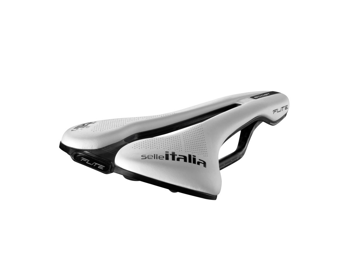 Selle Italia Flite Boost Superflow Carbonio Saddle (White LTD) (L3) (145mm)