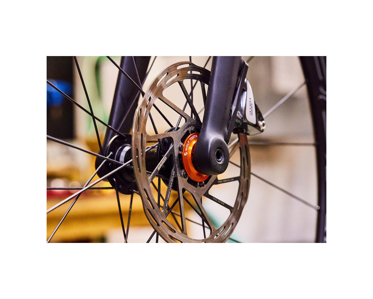Wolf Tooth Components Centerlock Rotor Lockring (Black) (Internal Spline)