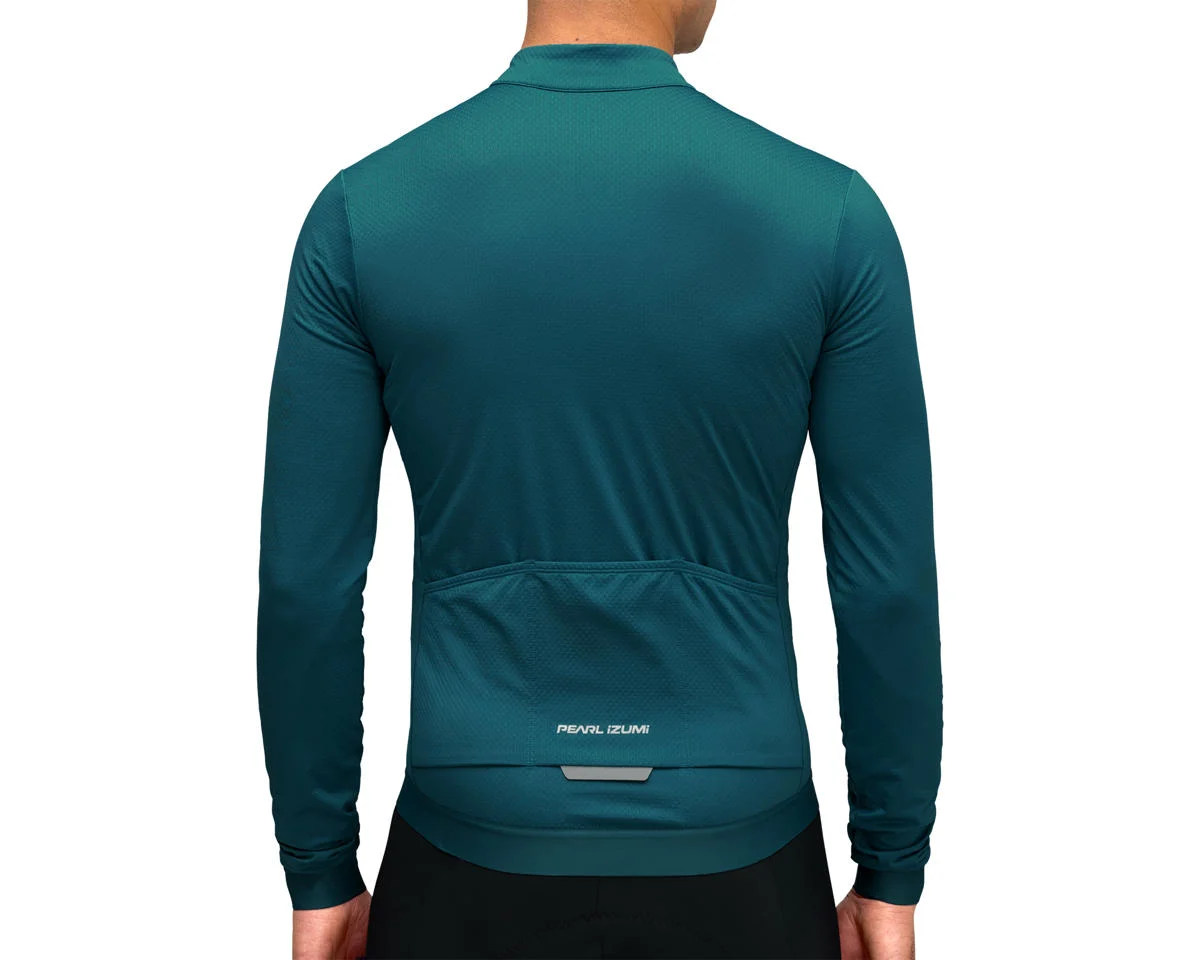 Pearl iZUMi Attack Thermal Long Sleeve Jersey (Dark Sea) (L)