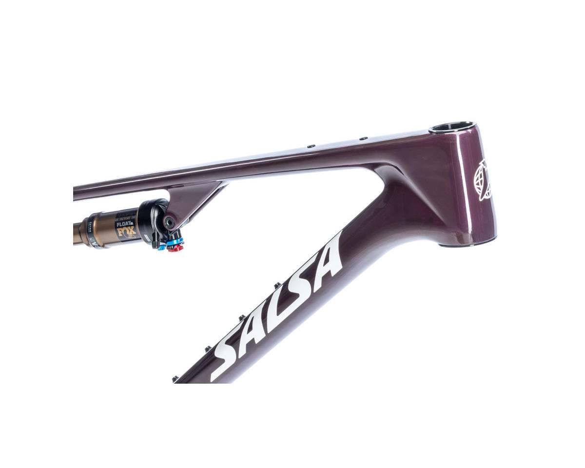 Salsa Spearfish C DLX Bike Frame (Deep Orchid Carbon) (XS)