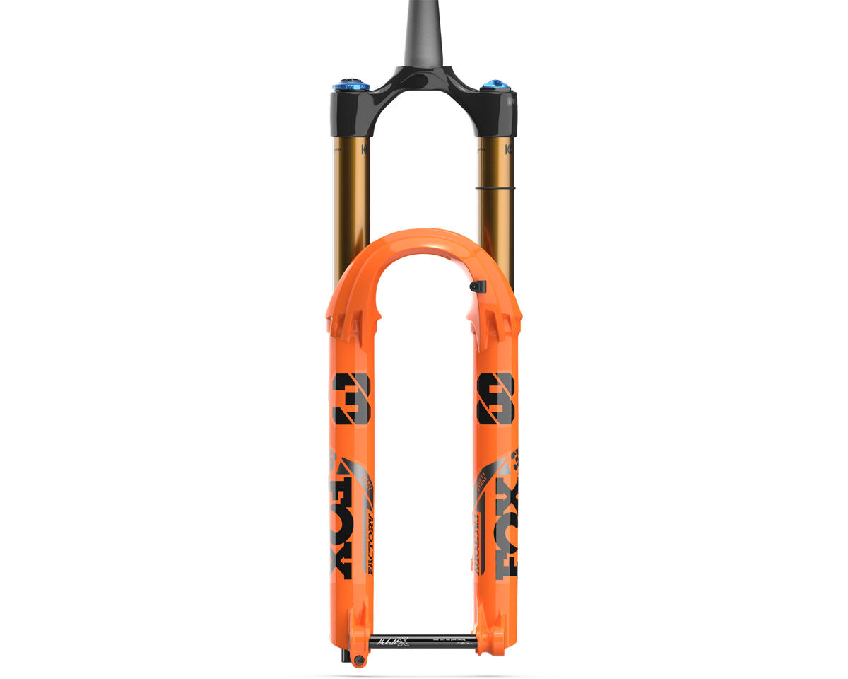 Fox Suspension 38 Factory Series Enduro Fork (Shiny Orange) (44mm Offset) (GRIP X 2 | Kabolt-X) (29″) (170mm) (15 x 110mm) (Tapered)