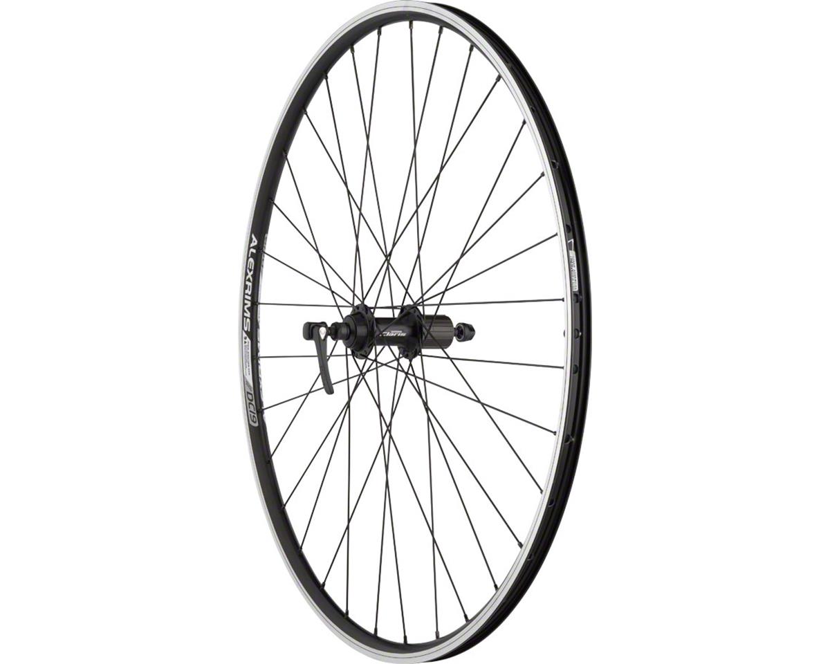 Quality Wheels Value Double Wall Series Wheel (Black) (Shimano HG) (Rear) (QR x 130mm) (700c)