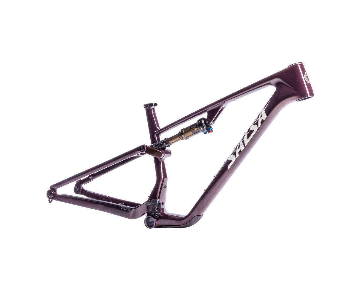 Salsa Spearfish C DLX Bike Frame (Deep Orchid Carbon) (XS)