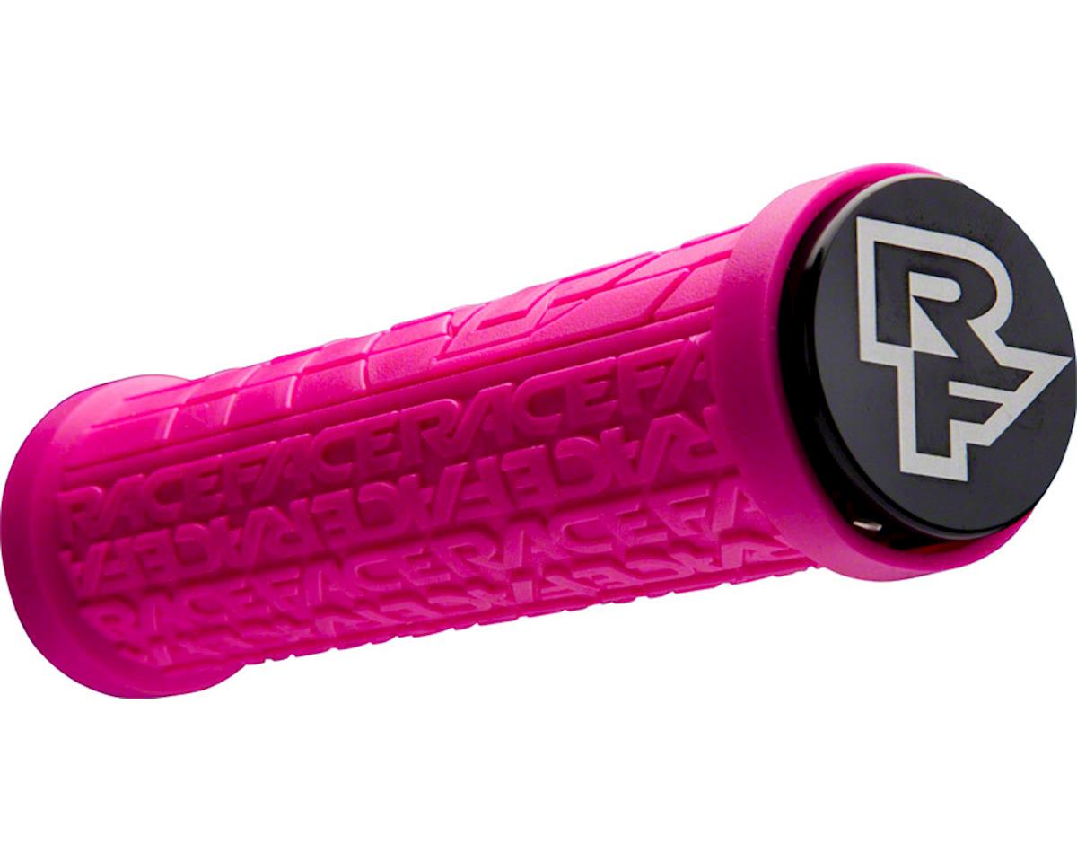 Race Face Grippler Lock-On Grips (Magenta) (30mm)