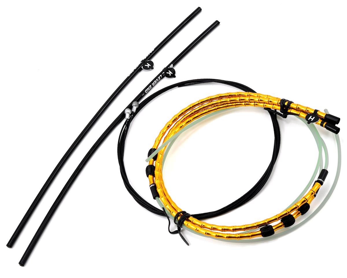 Jagwire Road Elite Link Brake Cable Kit (Gold) (1.5mm) (1350/2350mm) (w/ Housing)