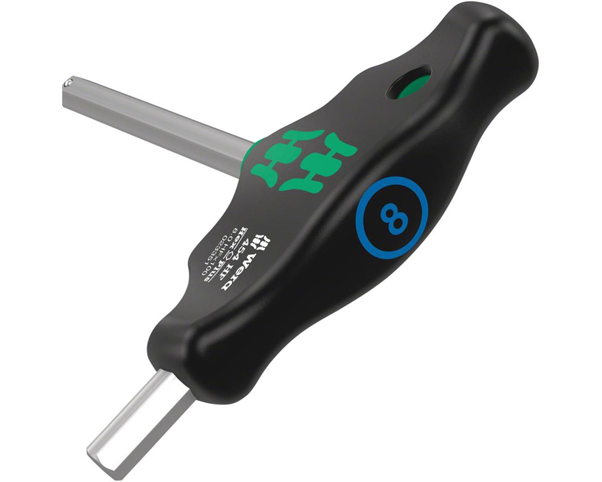 Wera 454 HF T-Handle Hexagon Screwdriver (Hex-Plus) (200mm) (8mm) (w/ Holding Function)