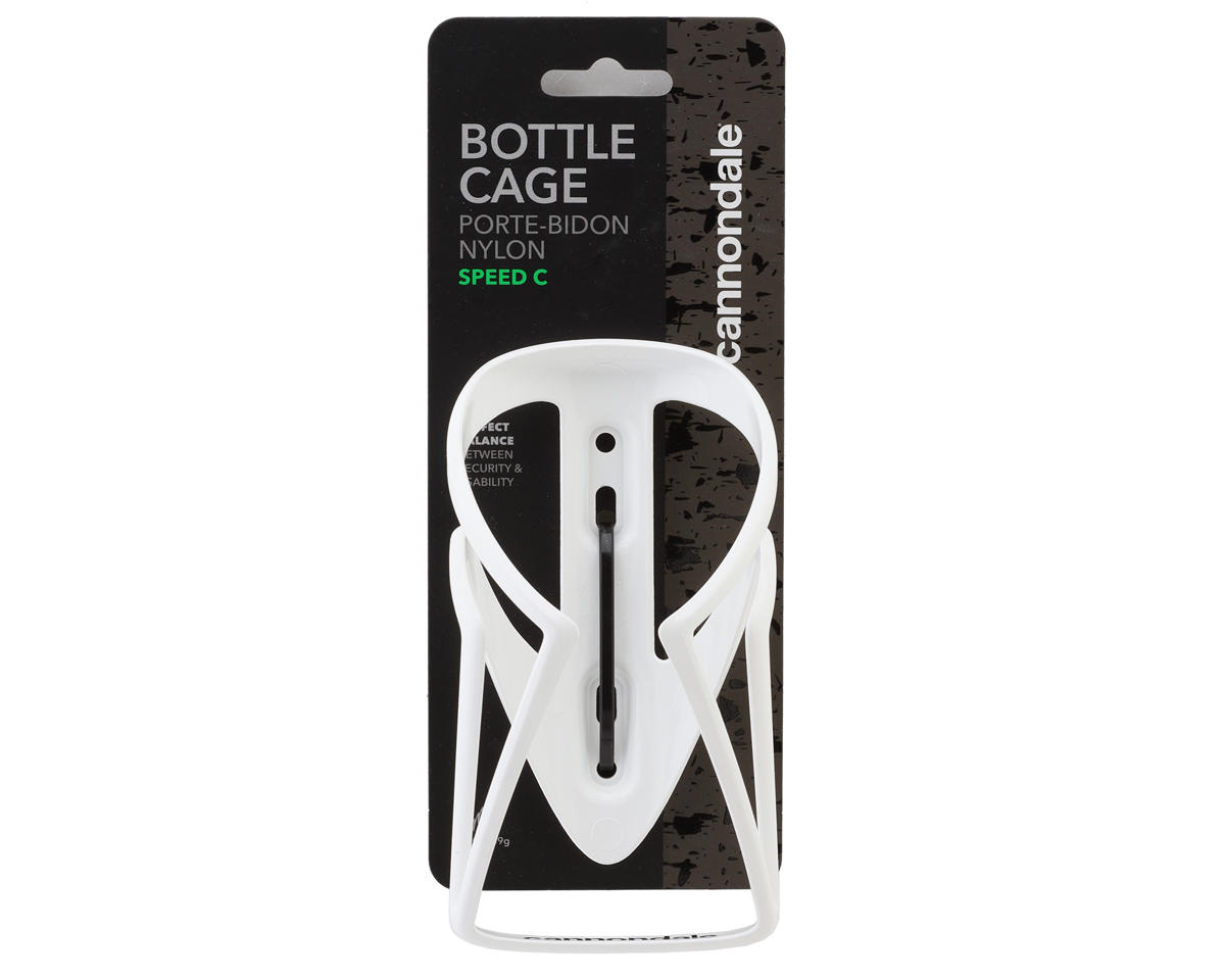 Cannondale Speed C Nylon Water Bottle Cage (White)