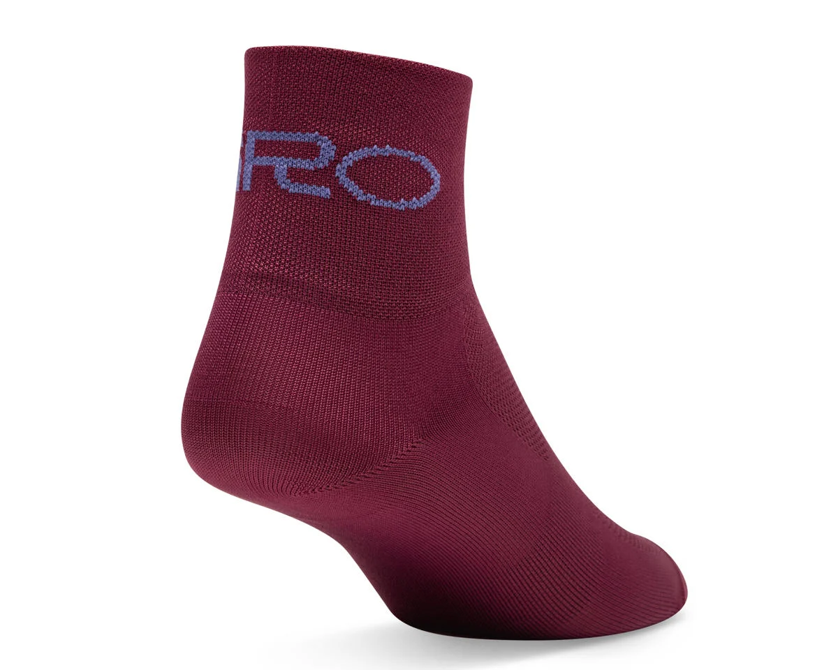 Giro Comp Racer Socks (Dark Maroon) (M)