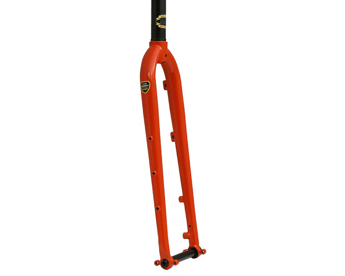 Soma Wolverine Unicrown CX Fork (Pumpkin) (15mm Thru Axle) (700c) (1-1/8″ Straight)