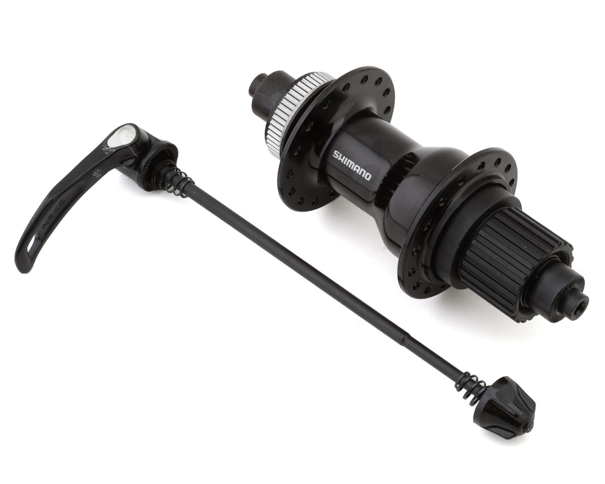 Shimano Deore FH-QC500-MS-B Rear Disc Hub (Black) (Shimano Micro Spline) (Centerlock) (QR x 141mm) (32H)