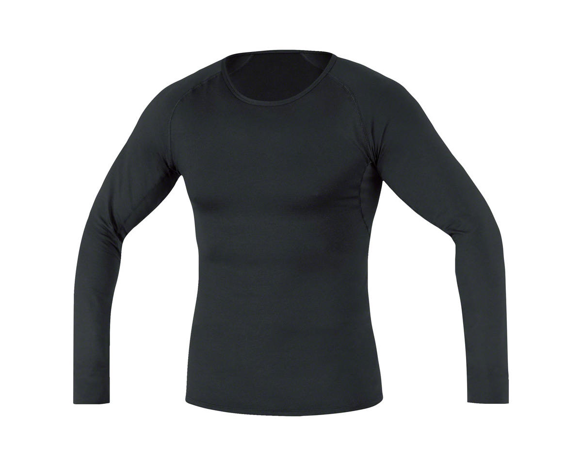 Gore Wear M Base Layer Long Sleeve Shirt (Black) (Men’s) (M)