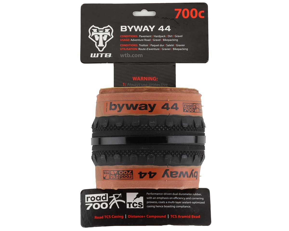 WTB Byway Tubeless Road/Gravel Tire (Tan Wall) (700c) (44mm) (Road TCS) (Dual DNA)
