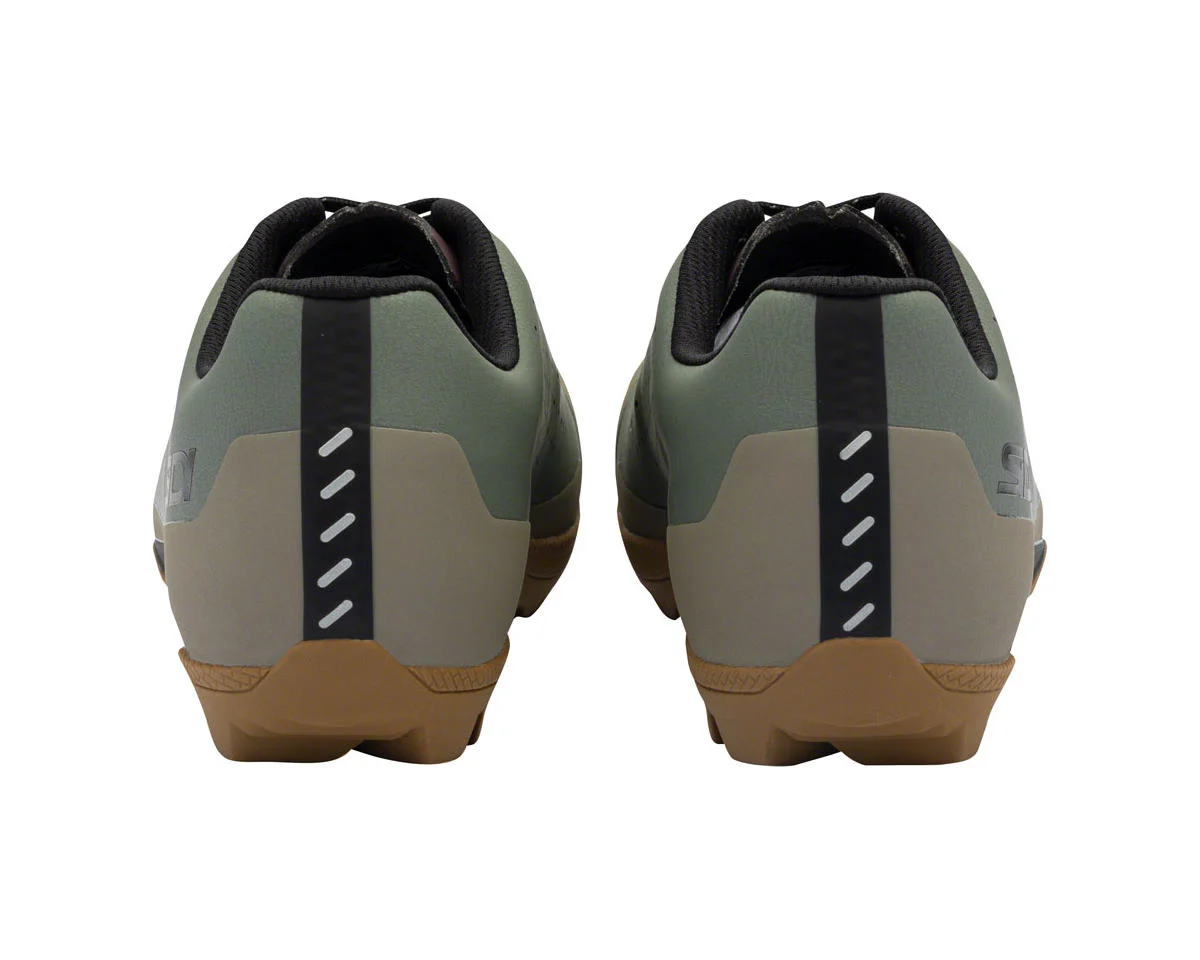 Sidi Asper Laces Gravel Shoes (Military Yellow) (39.5) (Millenium Fit)