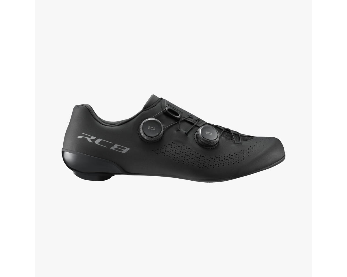 Shimano SH-RC810 Road Bike Shoes (Black) (41) (Wide)