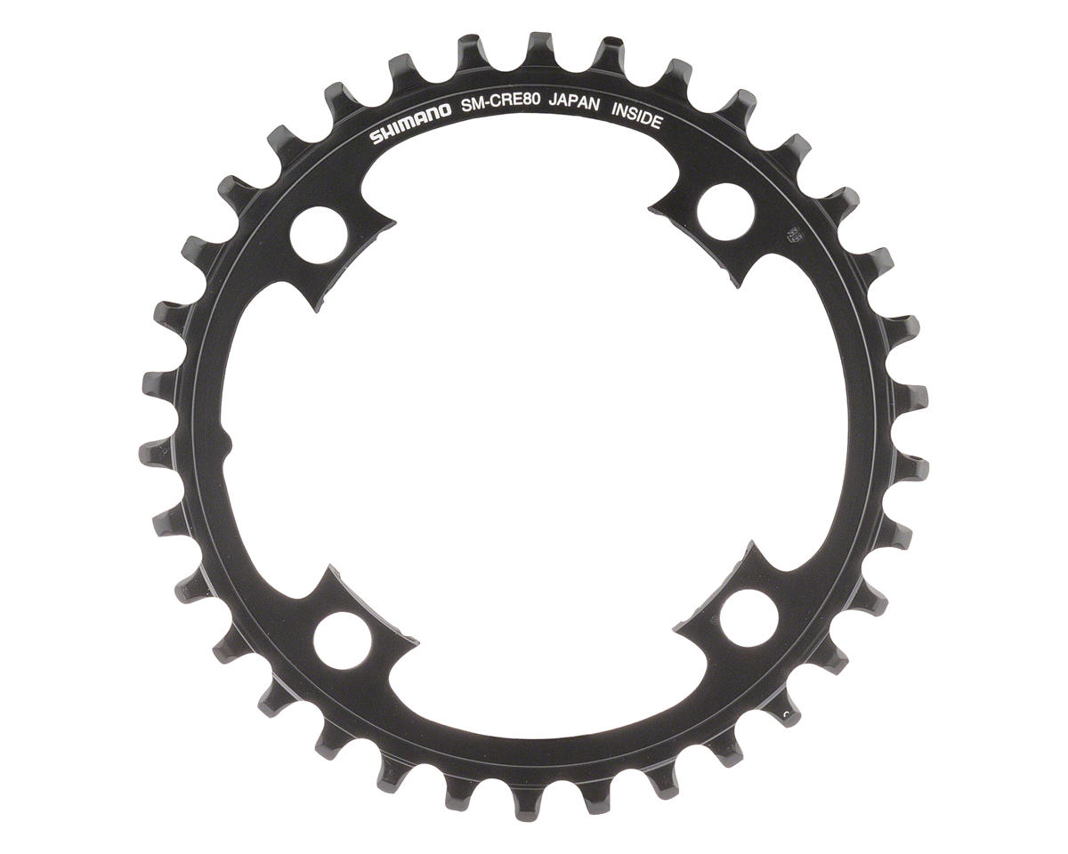 Shimano Steps SM-CRE80 Chainring (Black) (1 x 10/11 Speed) (Single) (34T)