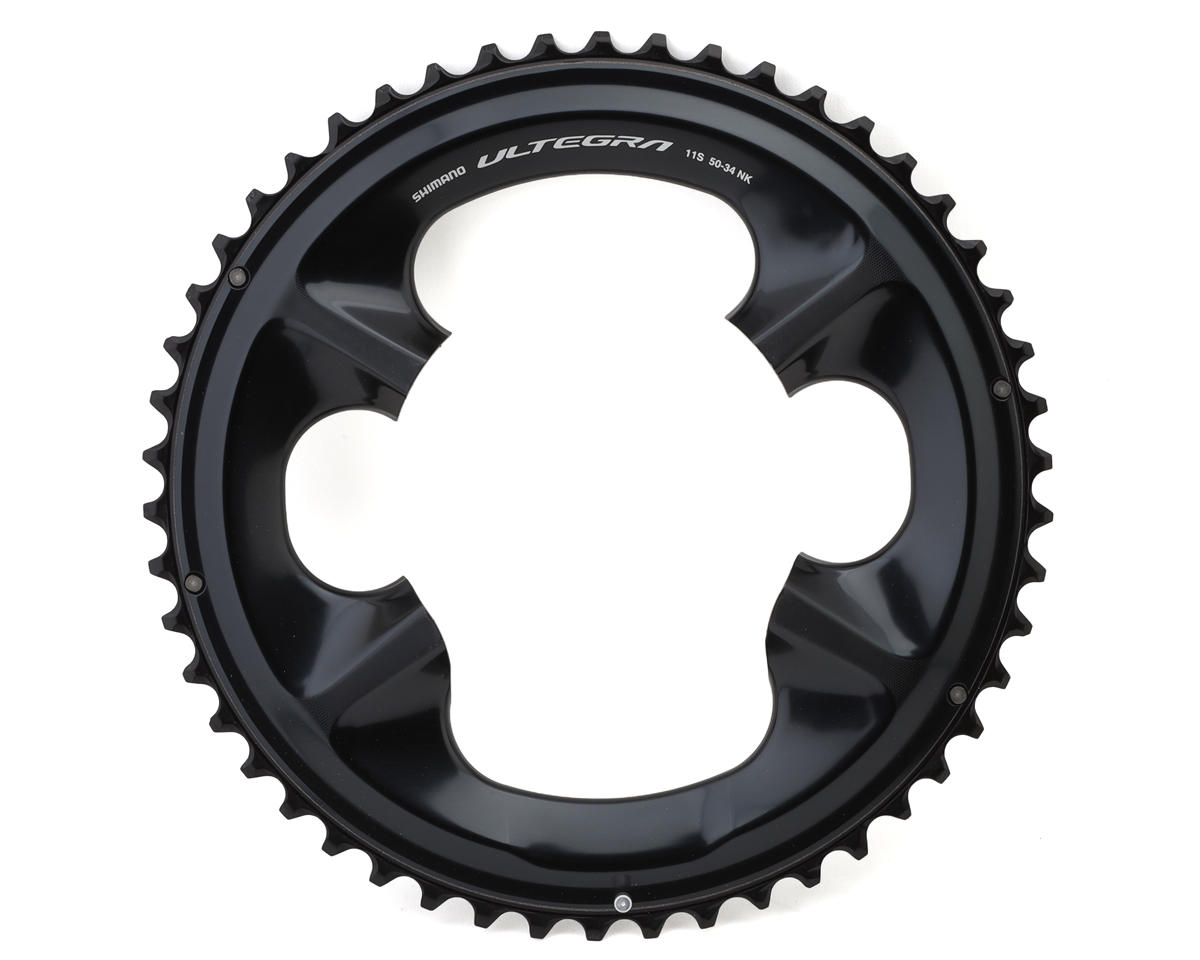 Shimano Ultegra FC-08 Chainring (Black) (2 x 11 Speed) (Outer) (50T) (110mm Shimano Asym. BCD)