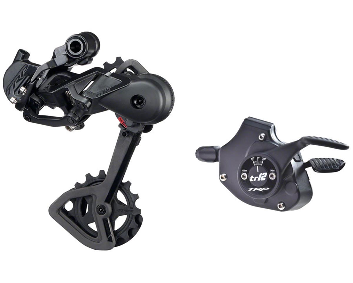 TRP TR12 Rear Derailleur & Shifter Kit (Black)