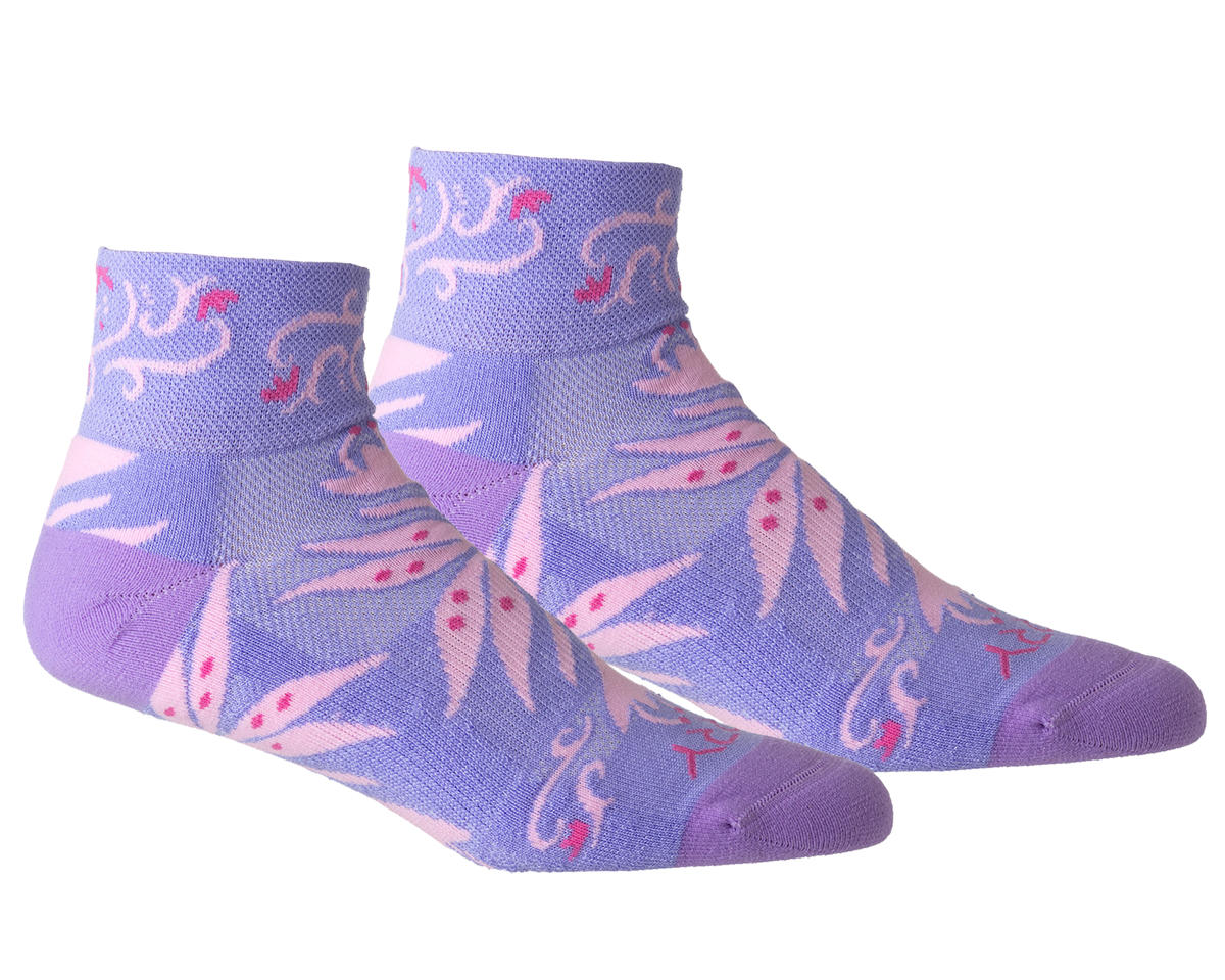 Terry Women’s Air Stream Socks (Bike Lane Lilac) (S/M)