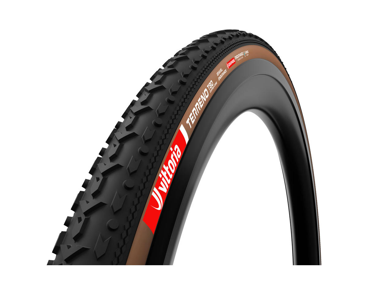 Vittoria Terreno T80 Coarse Loose Gravel Endurance Tire (700c) (45mm) (Brown)
