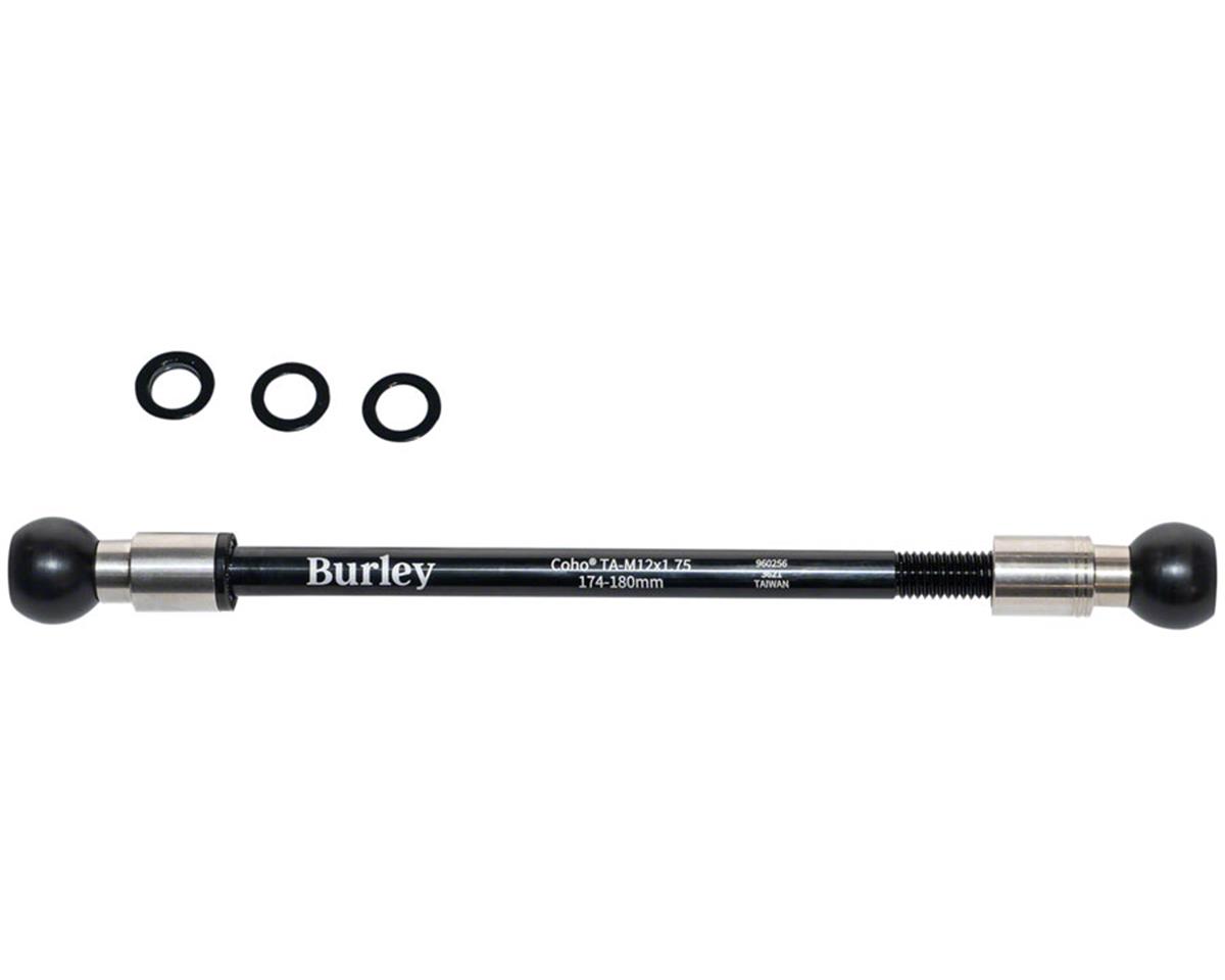 Burley Coho Hitch Adapter Thru-Axle (Black) (12 x 1.75 | 174-180mm)