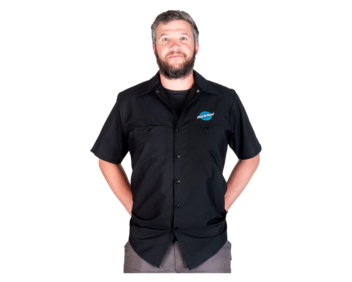 Park Tool MS-3 Mechanic’s Shirt (Black) (M)