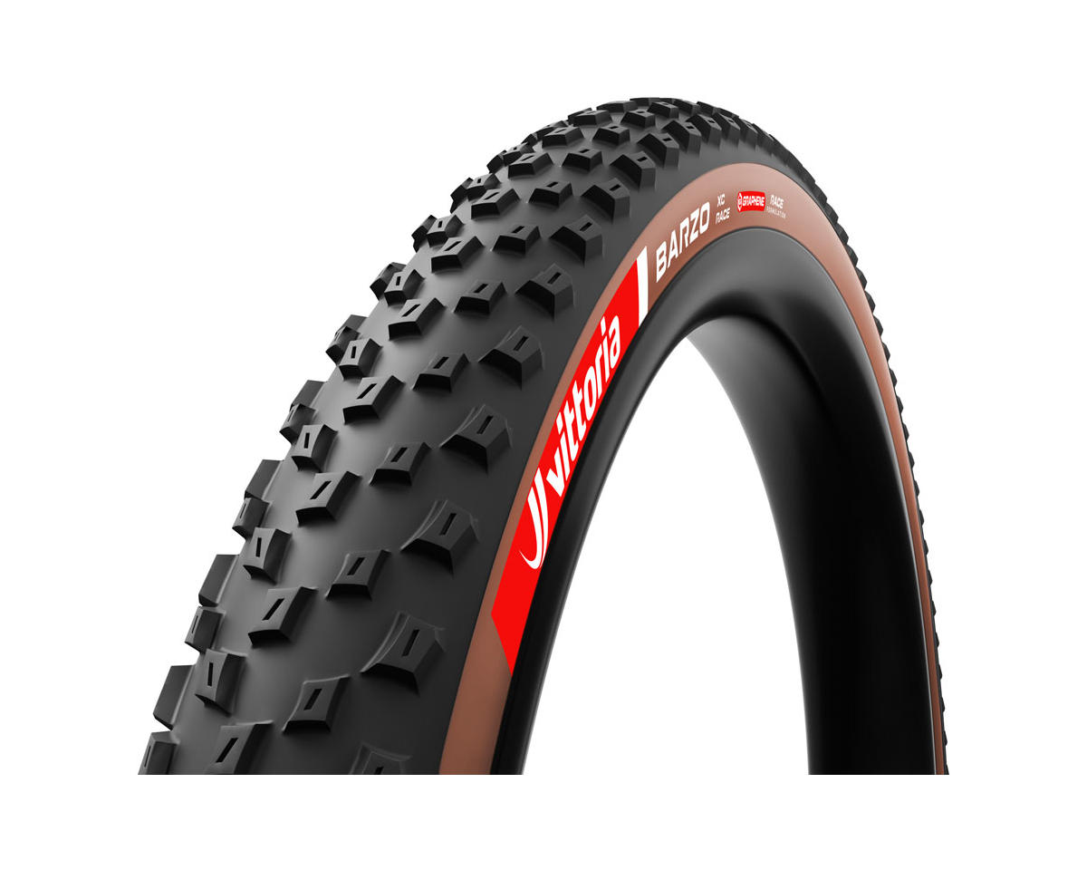 Vittoria Barzo XC Race Tire (Tubeless) (29″) (2.4″) (Brown) (Race Graphene + Silica)