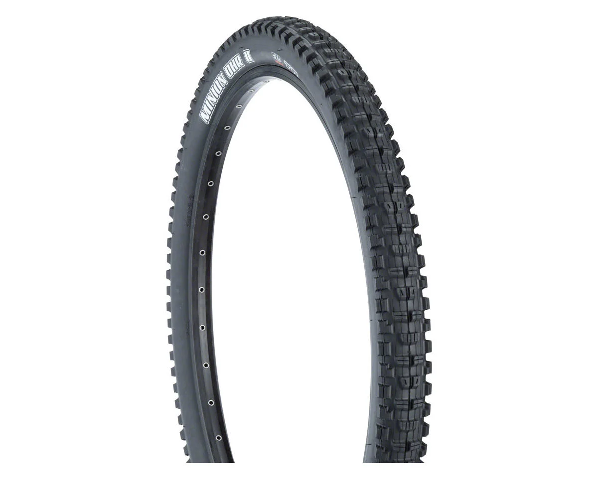 Maxxis Minion DHR II Tubeless Mountain Tire (Black) (29″) (2.4″) (MaxxGrip/DH)