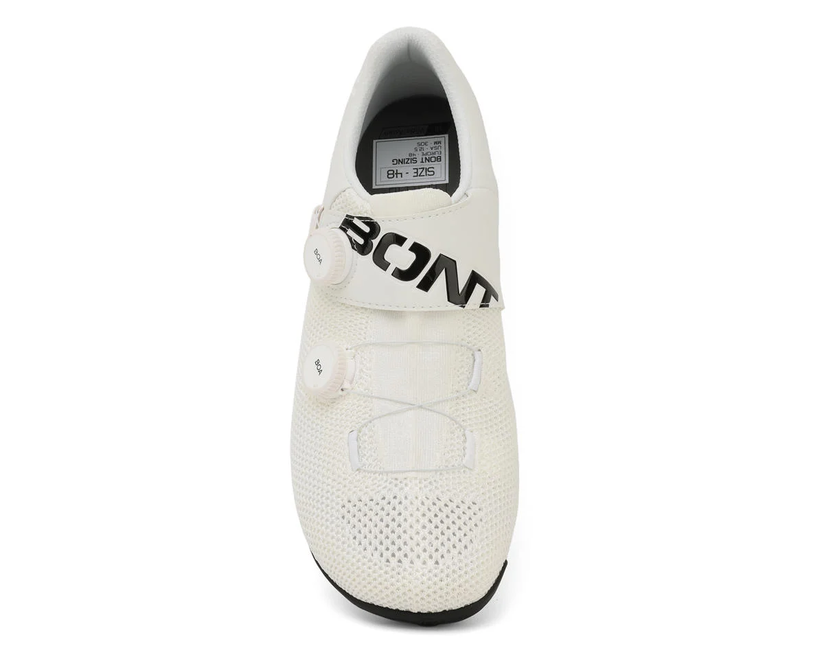 Bont Vaypor Knit Road Shoes (White) (48) (Standard)