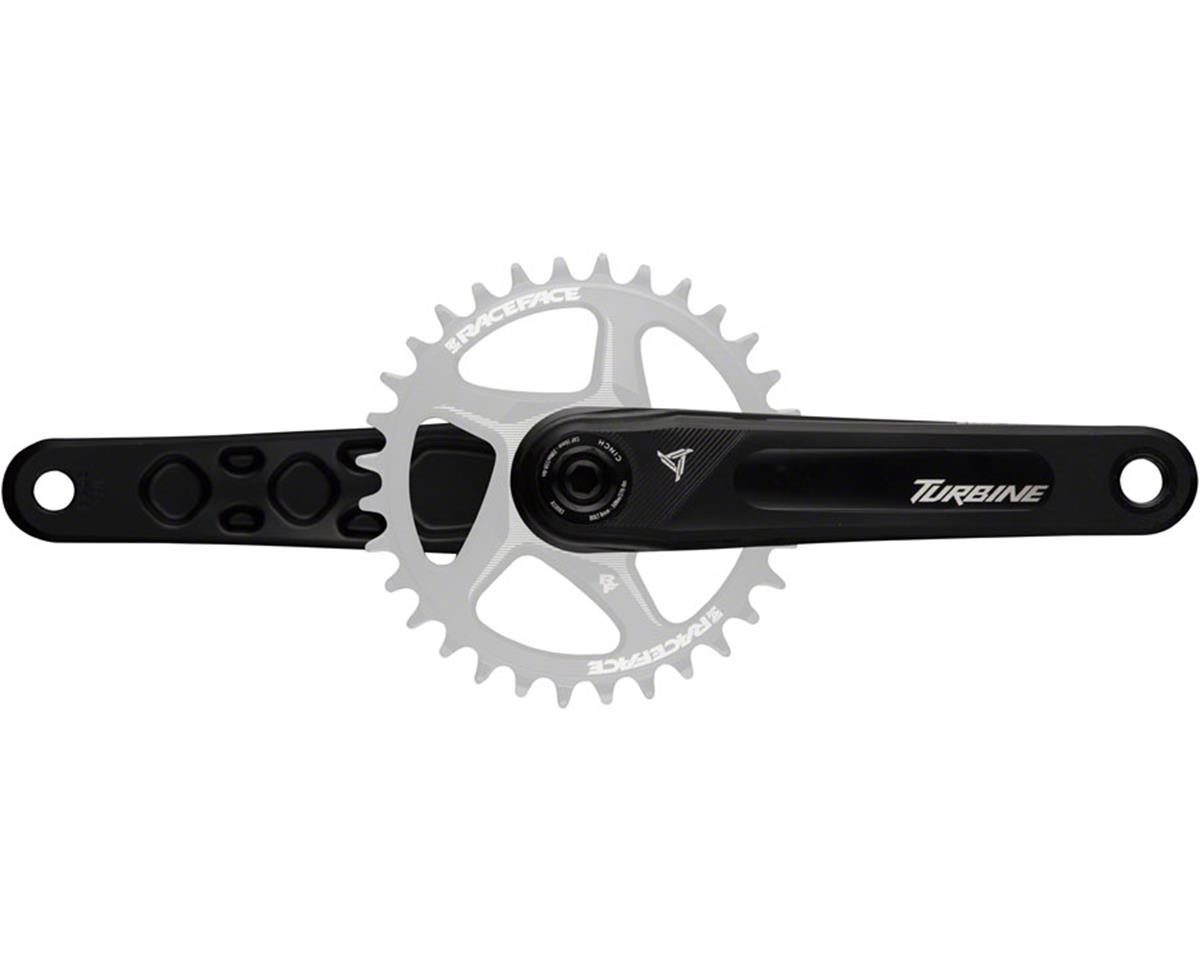 Race Face Turbine Crankset (Black) (Direct Mount) (143mm Spindle w/CINCH Interface) (175mm) (7050 Aluminum)