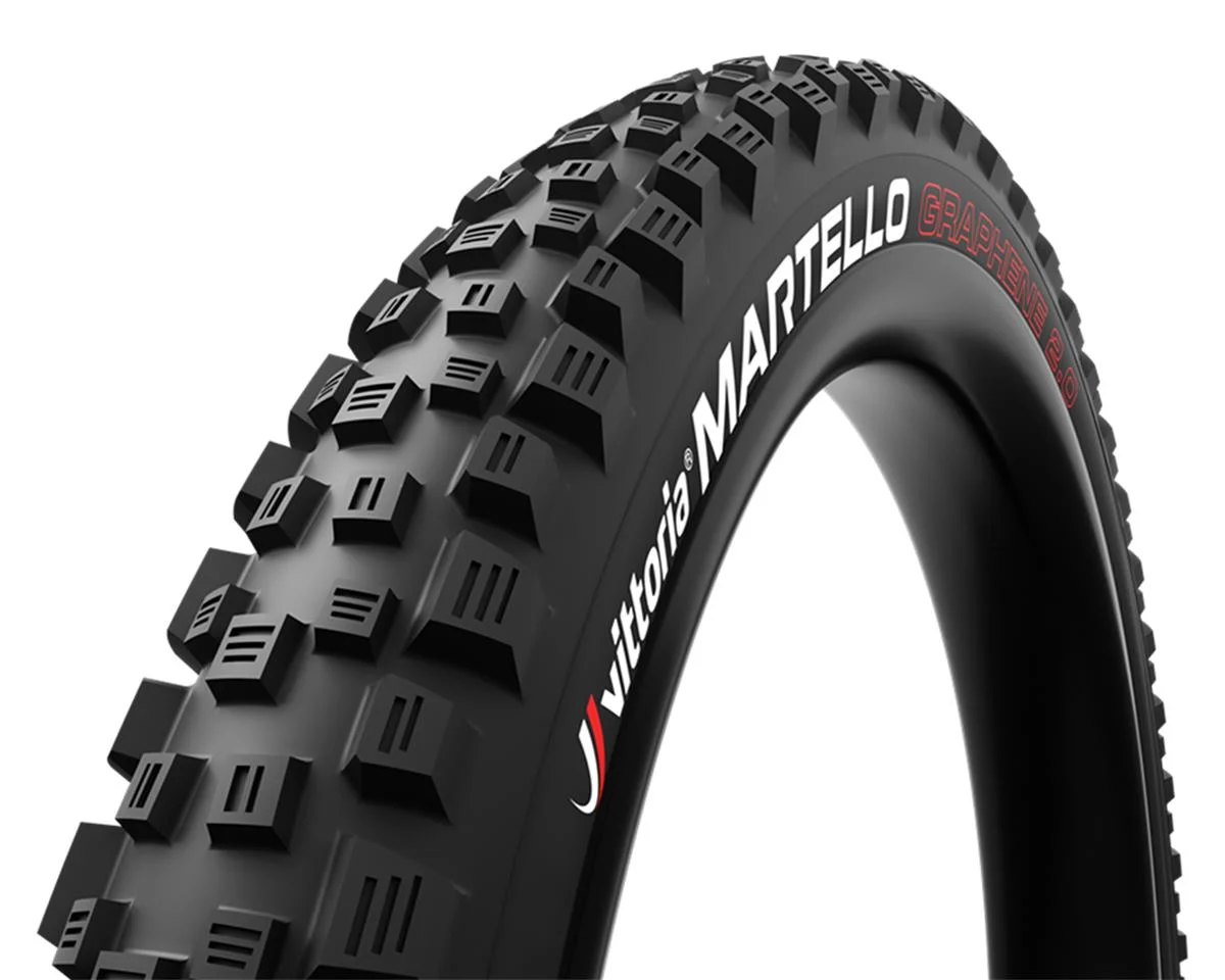 Vittoria Martello Enduro Tubeless Mountain Tire (Black) (29″) (2.6″) (Graphene 2.0 4C/Enduro)