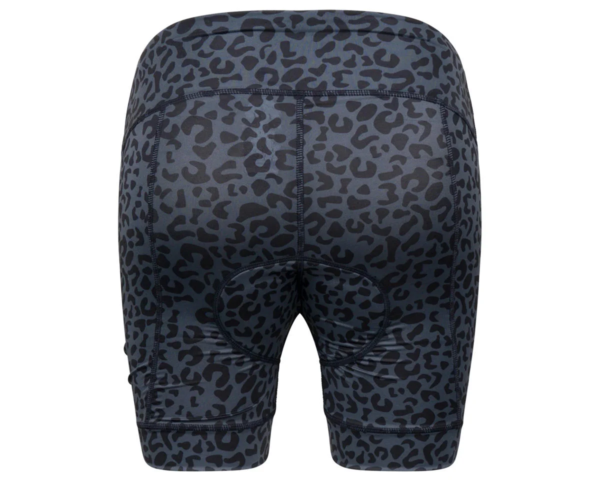 ZOIC Women’s Premium Printed Liner Short (Black Cheetah) (L)