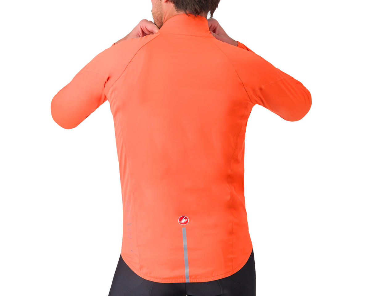 Castelli Emergency 3 Rain Jacket (Brilliant Orange) (S)